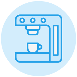 Coffee machine icon