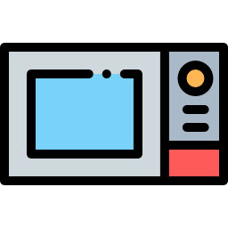 Microwave oven icon