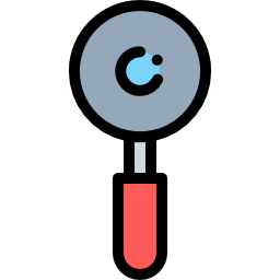 Pizza cutter icon