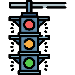 Traffic light icon