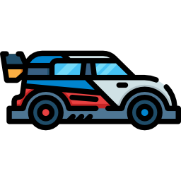 Drift car icon