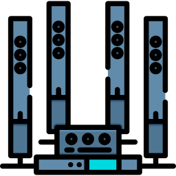 cinéma maison Icône