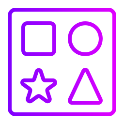 Shapes icon