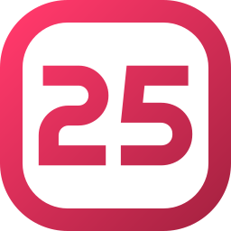 25 Ícone