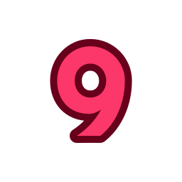 número 9 Ícone