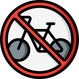 kein fahrrad icon