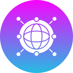 globales netzwerk icon