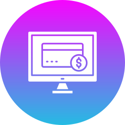 Online payment icon