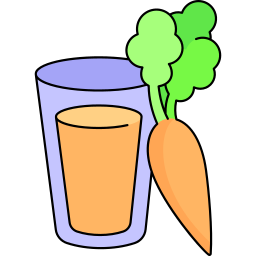 Carrot juice icon