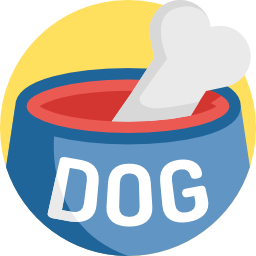 Dog food icon