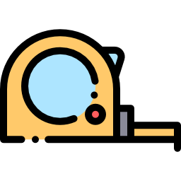 Measuring tape icon