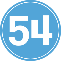 Fifty four icon