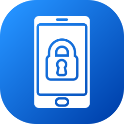 Mobile lock icon