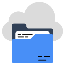 cloud-ordner icon