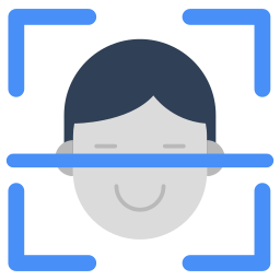 Face recognition icon