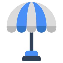 regenschirm im freien icon