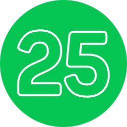 25 Ícone