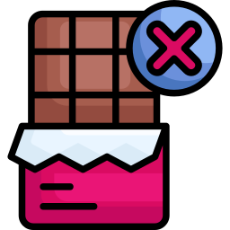 No chocolate icon