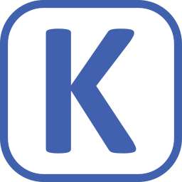 文字k icon