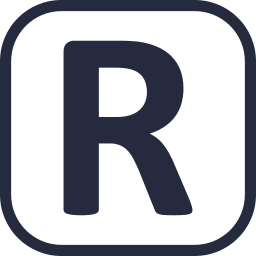 文字r icon