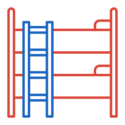 Двухъярусная кровать иконка