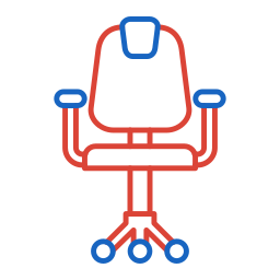 Office chair icon