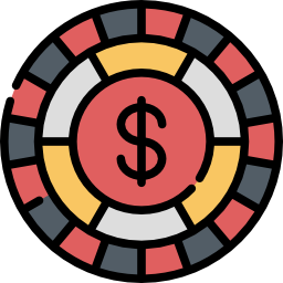 Poker chip icon