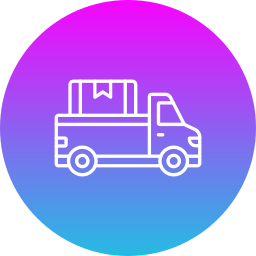 Pickup truck icon