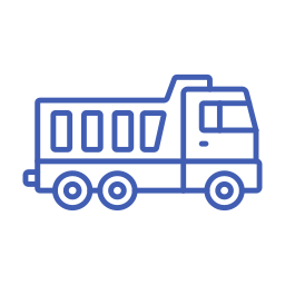 Garbage truck icon