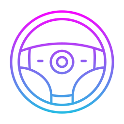 Steering wheel icon