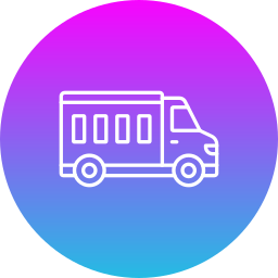 Cargo truck icon