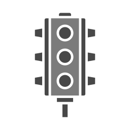 Traffic light icon