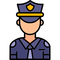 Security guard icon