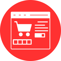 Shopping trolley icon