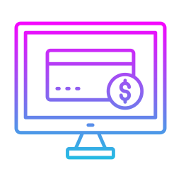 Online payment icon