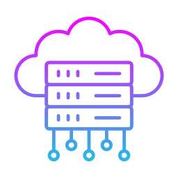 Cloud server icon