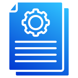 Document adjustment icon