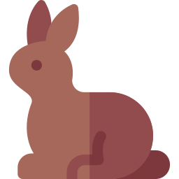 lapin de pâques Icône