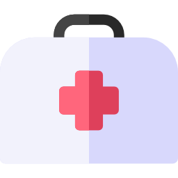 First aid kit icon