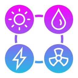 Energy sources icon