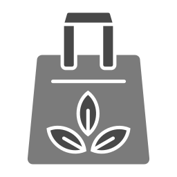 Eco bag icon