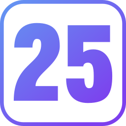 25 Ícone