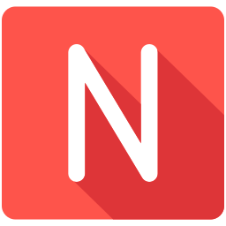 文字n icon