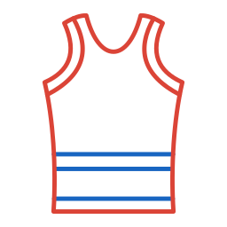 Sleeveless shirt icon