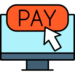 Online payment icon