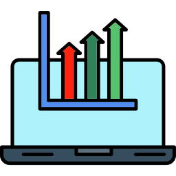 economia digitale icona