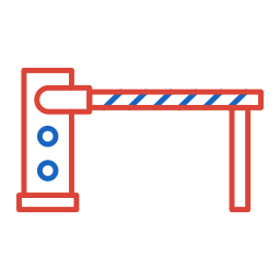 barreira de estacionamento Ícone