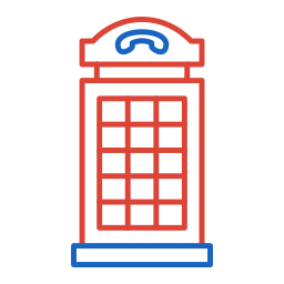 Phone booth icon