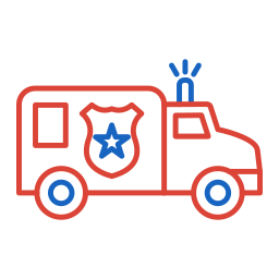 Police van icon