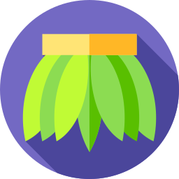 Hawaiian skirt icon